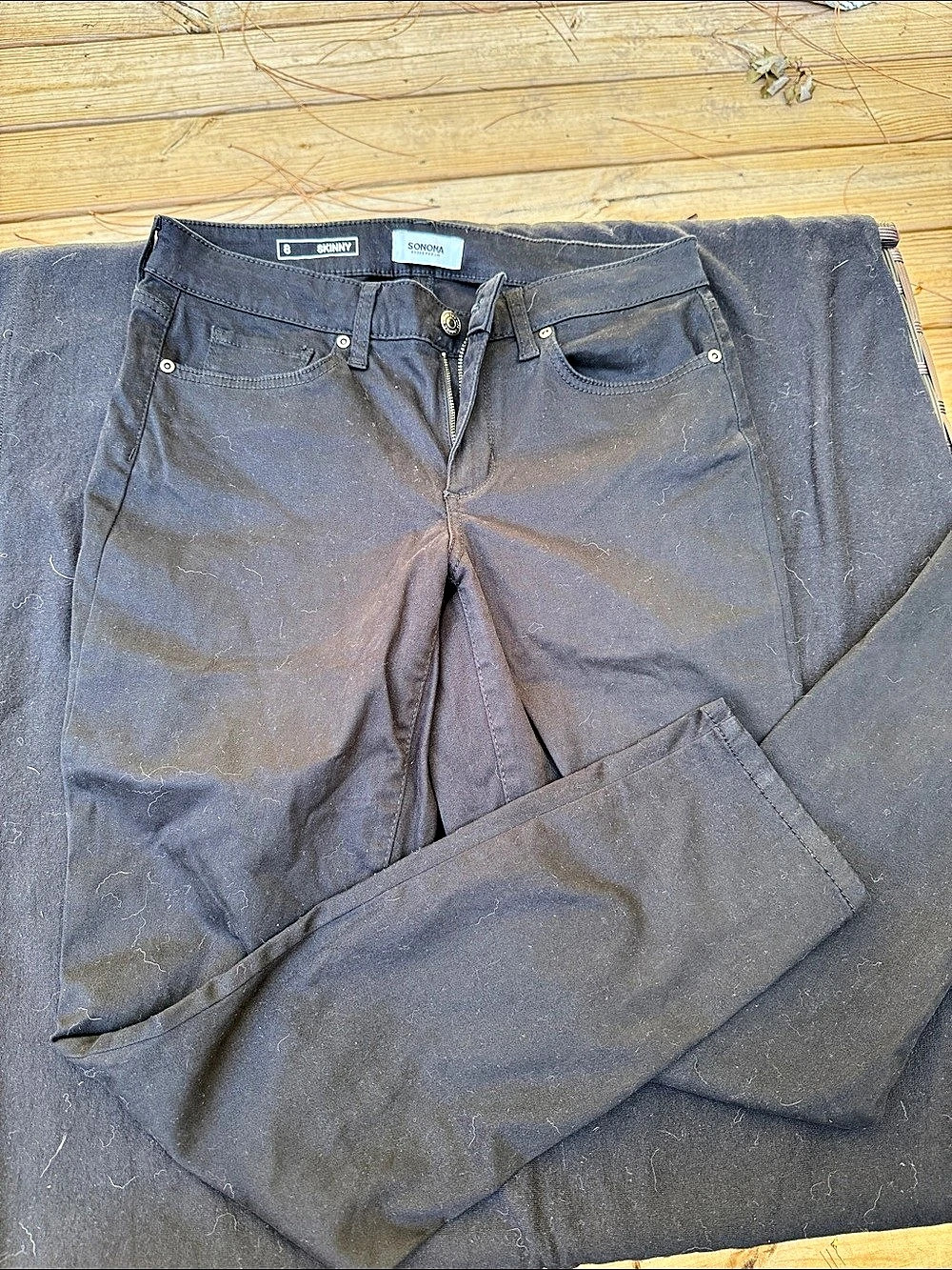 Sonoma Skinny Jeans Black Size 8